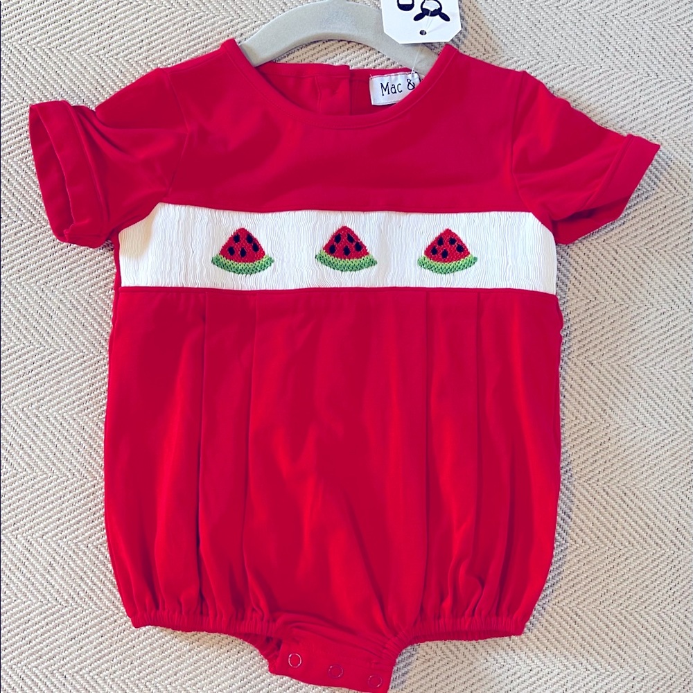 Watermelon smocked